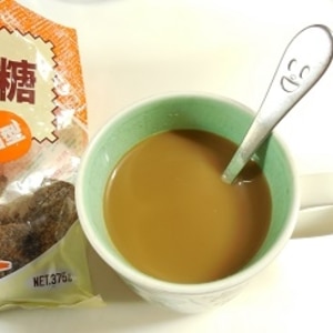 砂糖チェンジ☆黒糖コーヒー